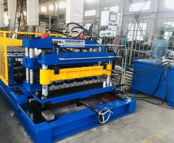 galvanized roofing sheet glazed tile roll forming machine
