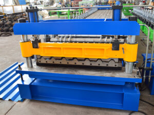 Wall panel roll forming machine
