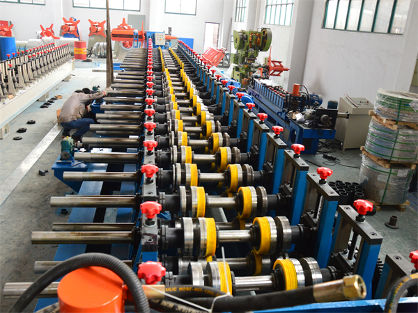 t grid making roll forming machine