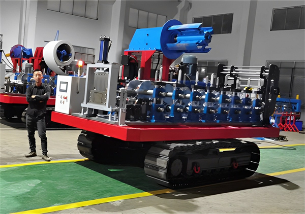 post roll forming machine