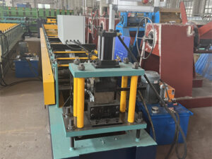 Automatic metal Fence post roll forming machine